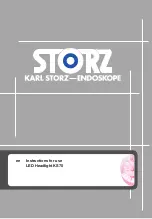 Preview for 1 page of Storz 078770 Instructions For Use Manual