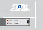 Storz 27750120-1 Instruction Manual preview