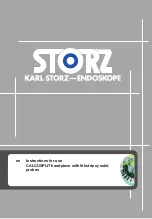 Storz CALCUSPLIT Instructions For Use Manual preview