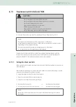 Предварительный просмотр 57 страницы Storz D-ACTOR 200 Operating Manual