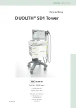 Storz DUOLITH SD1 R-SW Operating Manual предпросмотр