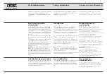 Preview for 14 page of Storz TECHNO LED nova 100 Instruction Manual