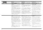 Preview for 35 page of Storz TECHNO LED nova 100 Instruction Manual