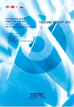 Preview for 1 page of Storz TECHNO LIGHT 270 Instruction Manual