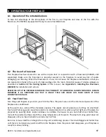 Preview for 17 page of Stove Builder International VB00003 Installation And Operation Manual