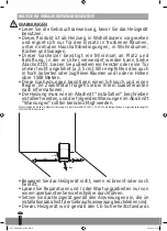 Предварительный просмотр 8 страницы Stover SGH 140 RV Directions For Use Manual