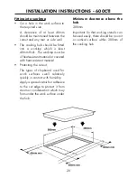 Предварительный просмотр 22 страницы STOVES 600CTI User Manual