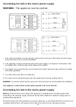 Preview for 20 page of STOVES 602SCTC User Manual