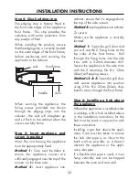 Предварительный просмотр 34 страницы STOVES 700GR User & Installation Instructions Manual