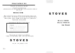 Предварительный просмотр 1 страницы STOVES FD90B User Manual