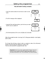 Preview for 16 page of STOVES Gourmet Professional 1100DF User'S Manual And Installation Instructions