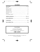 Preview for 3 page of STOVES Q900GRF DO User, Installation & Servicing Instructions