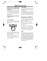 Preview for 9 page of STOVES Q900GRF DO User, Installation & Servicing Instructions