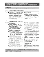 Preview for 4 page of STOVES S600DW Instruction Manual