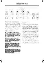 Preview for 7 page of STOVES SEH700CTC User And Installation Instructions Manual