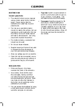 Preview for 11 page of STOVES SEH700CTC User And Installation Instructions Manual