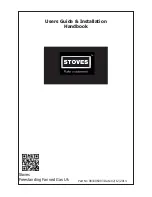 Предварительный просмотр 1 страницы STOVES SFG60DOP Users Manual & Installation Handbook