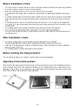 Preview for 23 page of STOVES SIH60SSTC User Manual