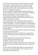 Preview for 5 page of STOVES ST BIMWG6025 STA User Manual