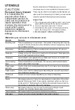 Preview for 9 page of STOVES ST BIMWG6025 STA User Manual