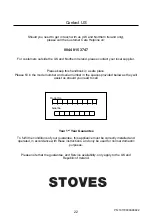 Preview for 22 page of STOVES ST BIMWG6025 STA User Manual