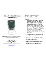 StoveTec Wood/Charcoal Stove Manual preview