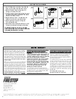 Preview for 4 page of Stovetop Firestop Plus Sensor User Manual