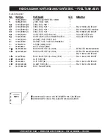 Предварительный просмотр 63 страницы Stow CD605E16 Operation And Parts Manual