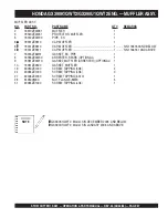 Предварительный просмотр 67 страницы Stow CD605E16 Operation And Parts Manual