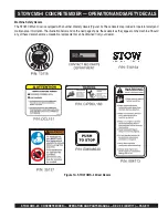 Preview for 11 page of Stow CMS-4S Operation And Parts Manual