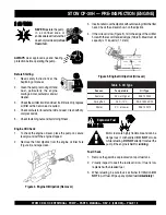 Предварительный просмотр 15 страницы Stow CP-30H Operation And Parts Manual