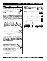 Preview for 12 page of Stow G-2.9R Operation And Parts Manual