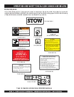 Preview for 14 page of Stow G-4.5R Operation And Parts Manual