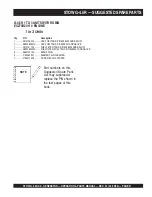 Preview for 41 page of Stow G-4.5R Operation And Parts Manual