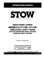 Preview for 1 page of Stow LT-12D Operation Manual