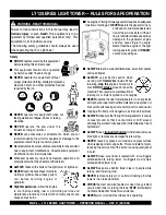 Preview for 6 page of Stow LT-12D Operation Manual