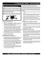 Preview for 30 page of Stow LT-12D Operation Manual