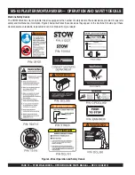 Предварительный просмотр 14 страницы Stow MS-63 Operation And Parts Manual