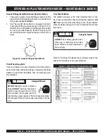 Предварительный просмотр 30 страницы Stow MS-63 Operation And Parts Manual