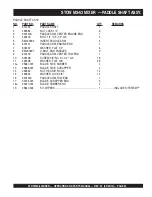 Предварительный просмотр 45 страницы Stow MS-63 Operation And Parts Manual