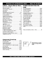 Preview for 4 page of Stow MS-93 Operation And Parts Manual