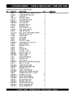 Preview for 49 page of Stow MS-93 Operation And Parts Manual