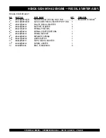 Preview for 87 page of Stow MS-93 Operation And Parts Manual