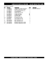 Preview for 89 page of Stow MS-93 Operation And Parts Manual