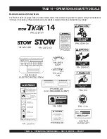 Preview for 11 page of Stow MS1415E Operations & Parts Manual