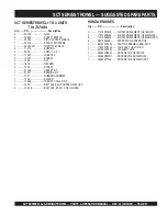 Предварительный просмотр 37 страницы Stow SCT36 Series Parts And Operation Manual