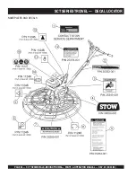 Предварительный просмотр 38 страницы Stow SCT36 Series Parts And Operation Manual