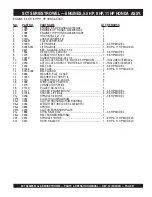 Предварительный просмотр 51 страницы Stow SCT36 Series Parts And Operation Manual