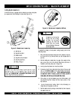 Предварительный просмотр 22 страницы Stow SFCG1 SERIES Operations & Parts Manual