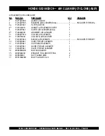 Предварительный просмотр 49 страницы Stow SFCG1 SERIES Operations & Parts Manual